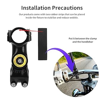 Amazon | Gugxiom オートバイ自撮り棒、バイク自撮り棒ハンドル